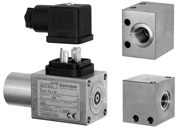 Barksdale Compact Pressure Switch, Series 8000
